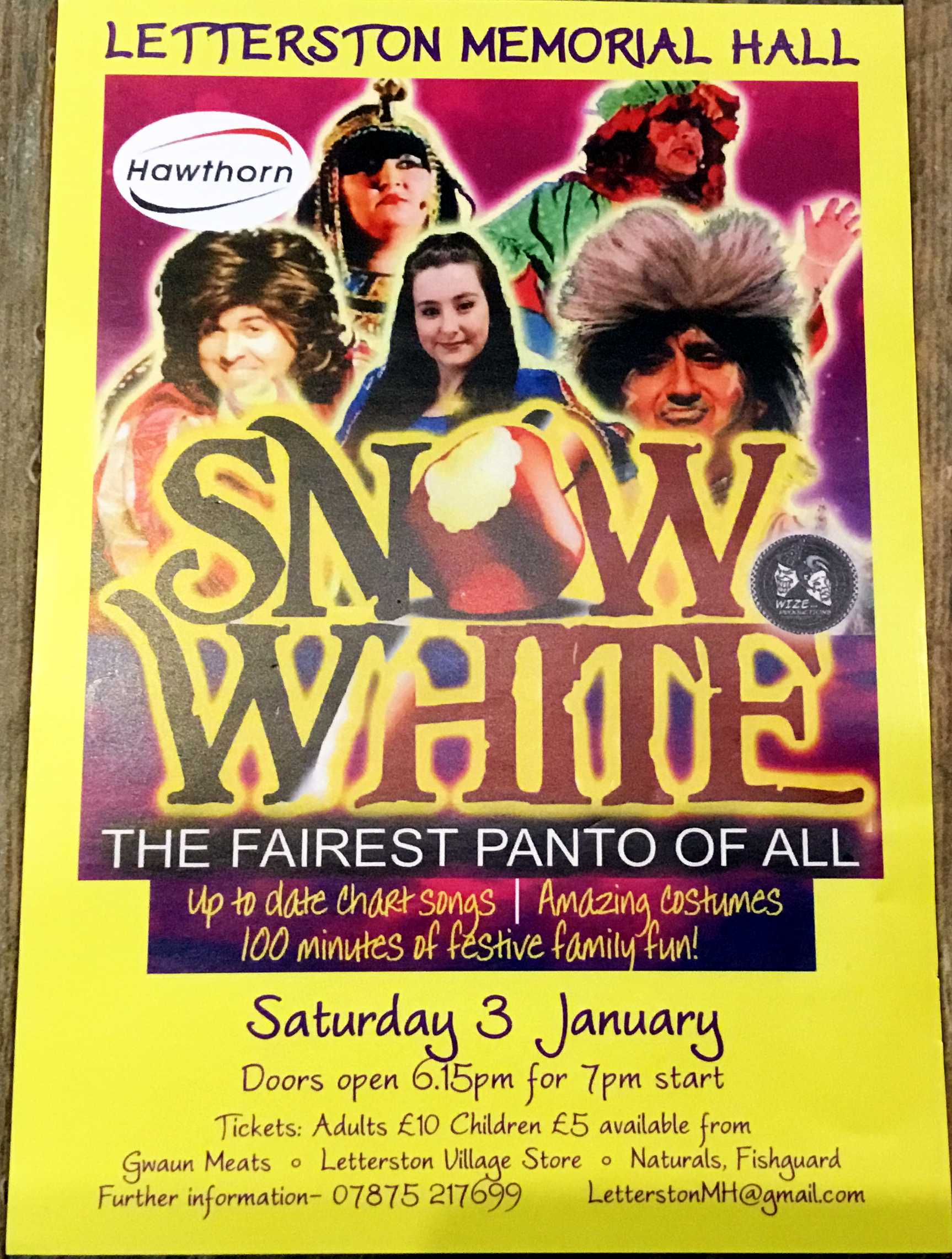 Snow White Panto 3Jan26