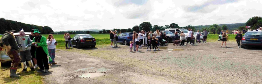 Letterston Carnival 2025 Waiting for the crownings