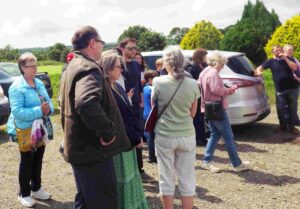 Letterston Carnival 2025 Preparing for the crownings