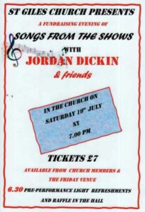 Songs from the SHows, Jordan Dicken & friends