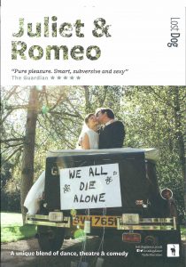 Poster for Juliet and Romeo Friday 8 Feb 2019 7.30pm