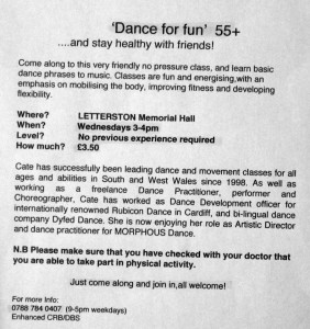 Dance for fun Over 55s